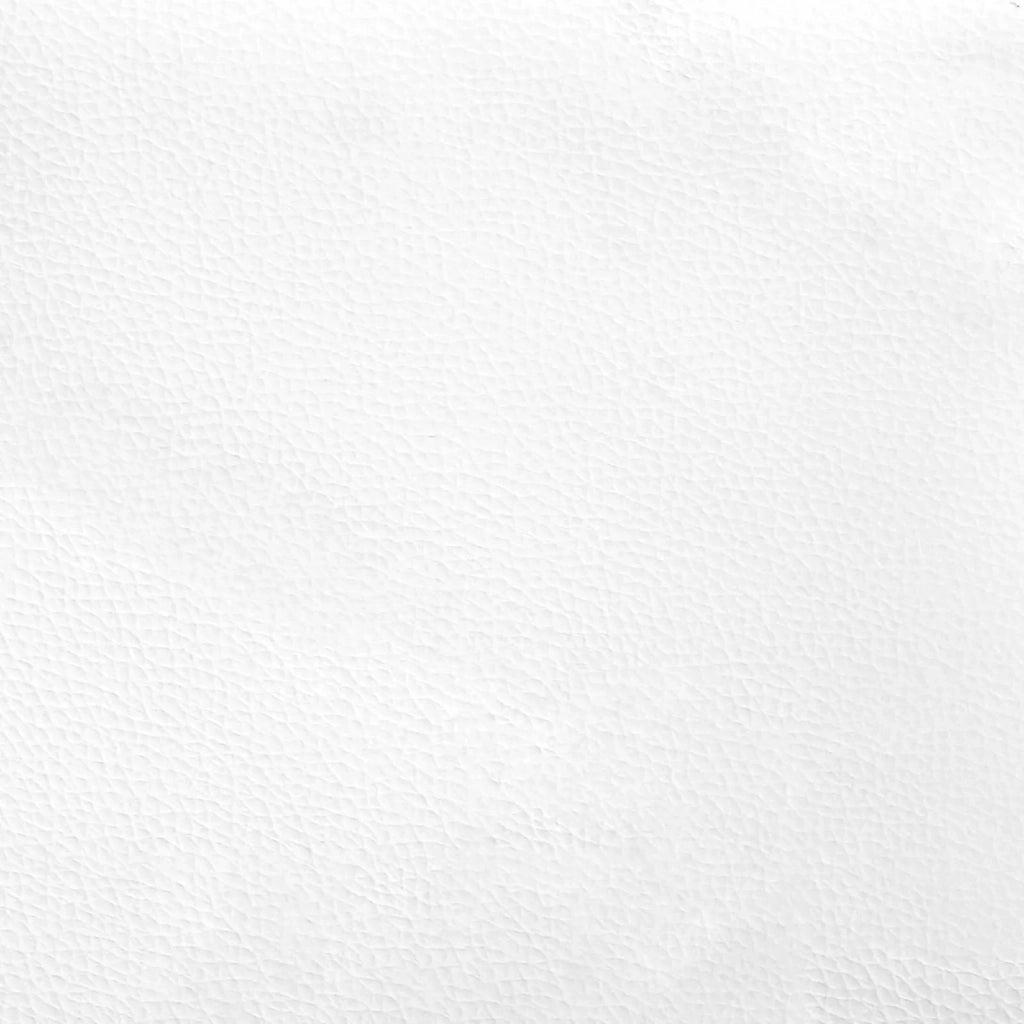 Poltrona | Sedia Relax Sofa Bianco 100 cm Pelle Sintetica