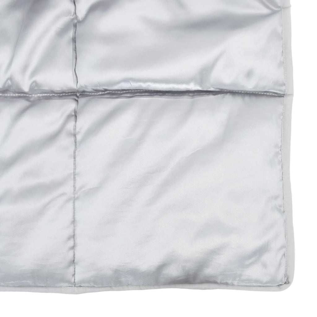 Piumone | Duvet Completo Annuale Argento 140 x 220 cm Satin e Micropile