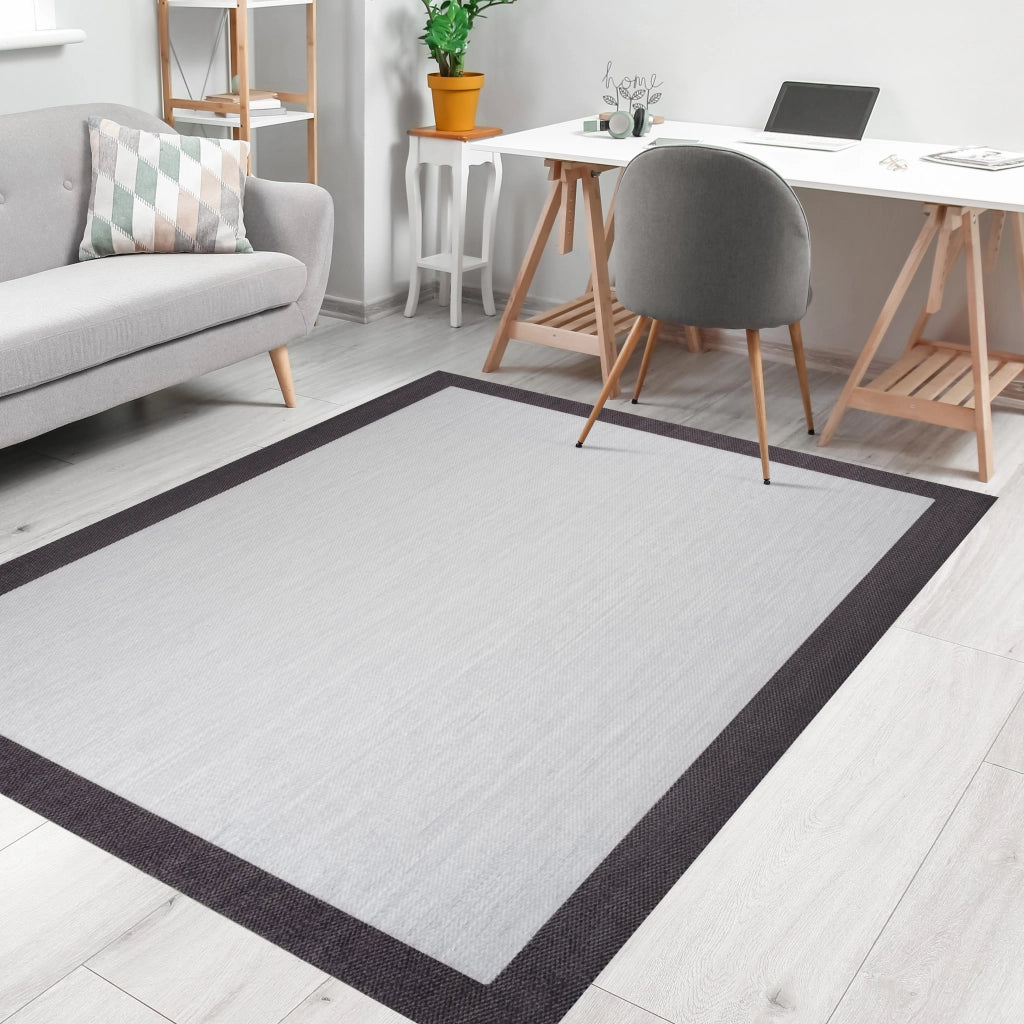 Tappeto vinilico di alta qualità grigio piombo 60x90