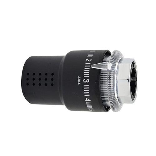 TESTA TERMOSTATICA ARIA C/SENSORE LIQUIDO- Nero M30 x 1,5- SR- pezzi 1