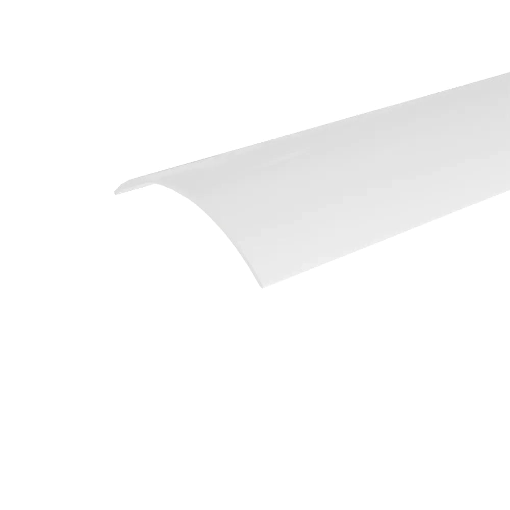 Profilo angolare in alluminio silver 1mt per doppia striscia led