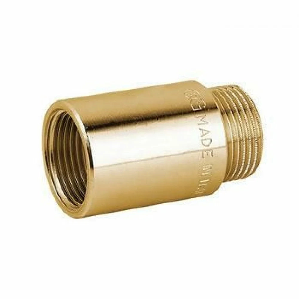 Prolunga ottone giallo 1/2 x80