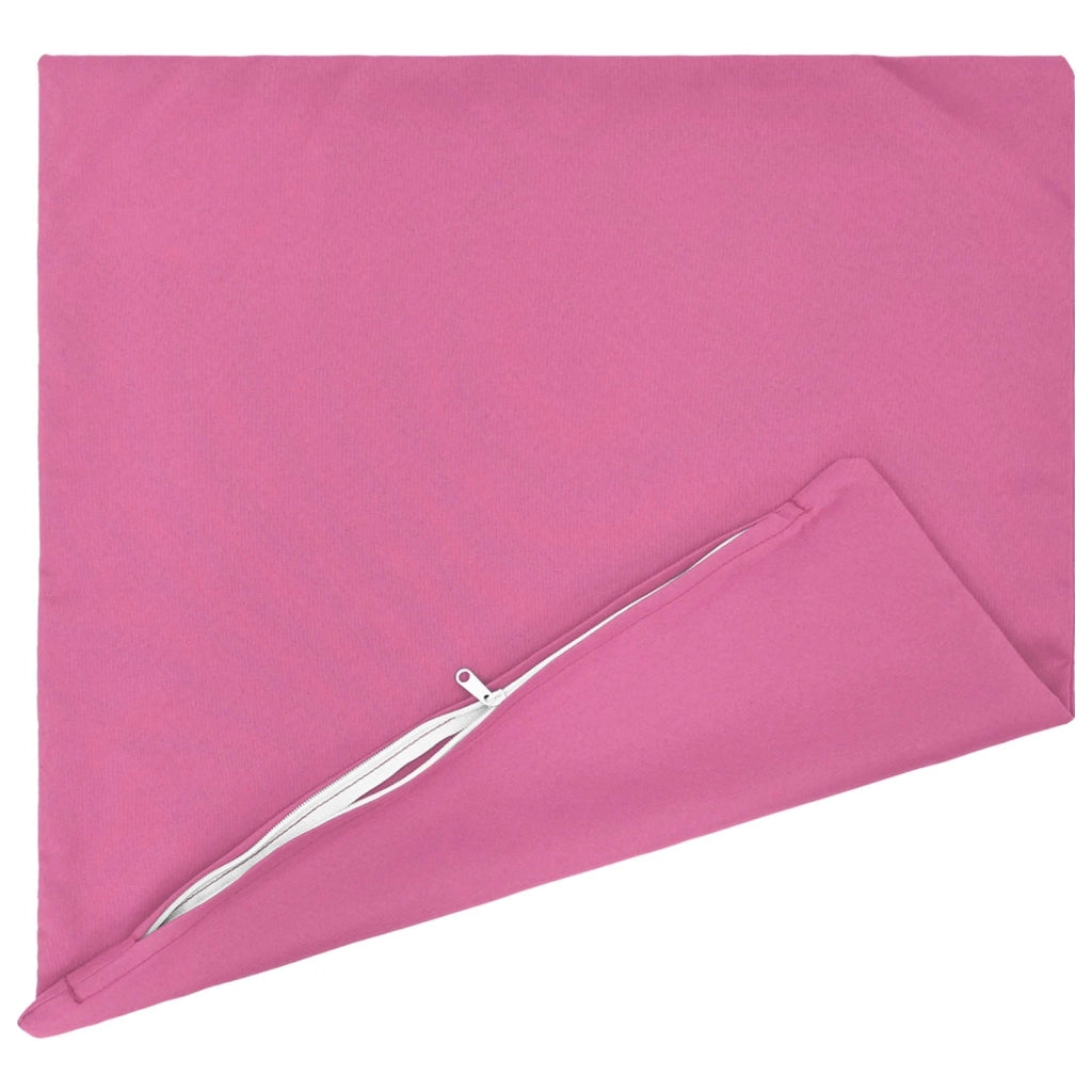 Federa 2 pcs HEERLEN Rosa 80 x 80 cm Poliestere 913675