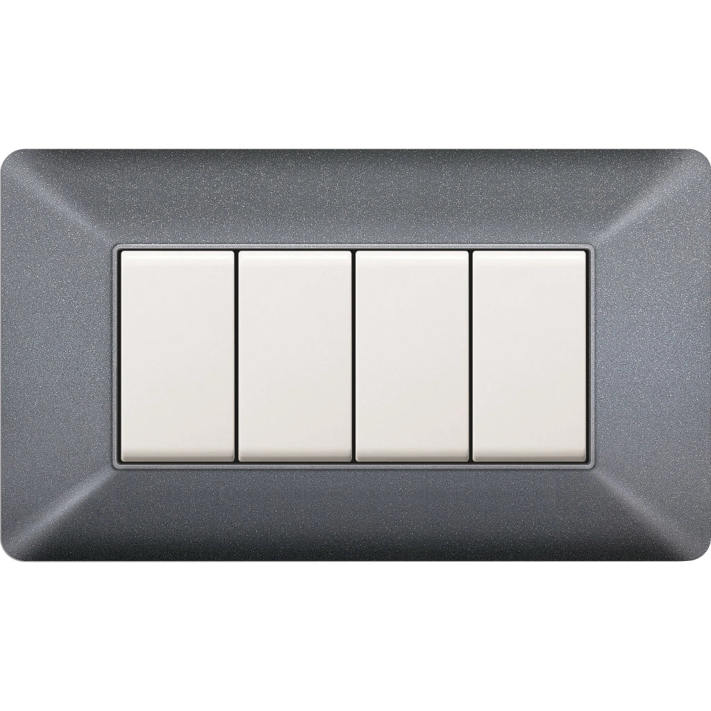 PLACCA EASY MATIX GRIGIO CHIARO 4P- 1,0 pz