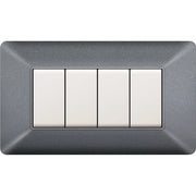 PLACCA EASY MATIX GRIGIO CHIARO 4P- 1,0 pz
