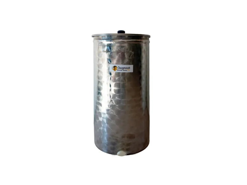 Maturatore miele inox alimentare 50, 100, 200, 400, 1000 kg rubinetto 40 mm - 100 Kg