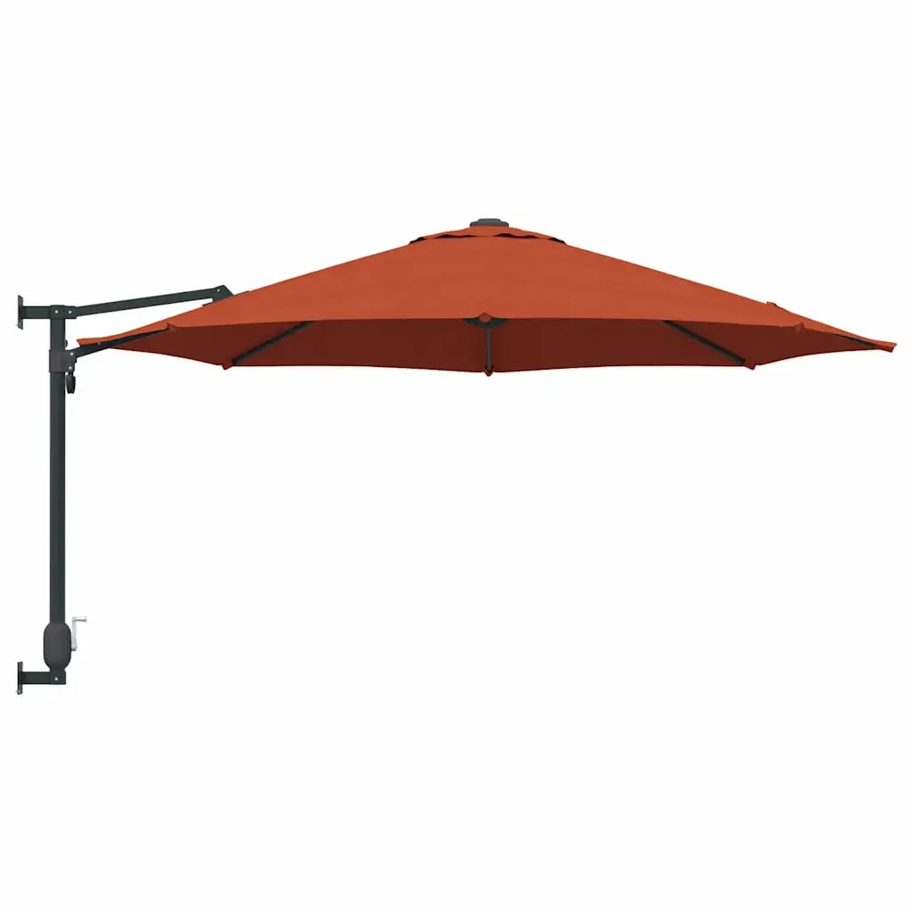 Ombrello da giardino Terracotta 248 x 248 x 148 cm 42003232