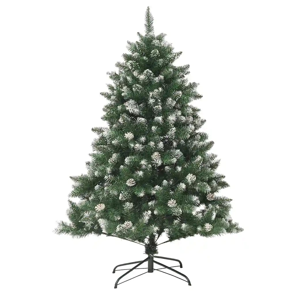 Albero di Natale artificiale con 150 LED Verde 150 cm 3395219