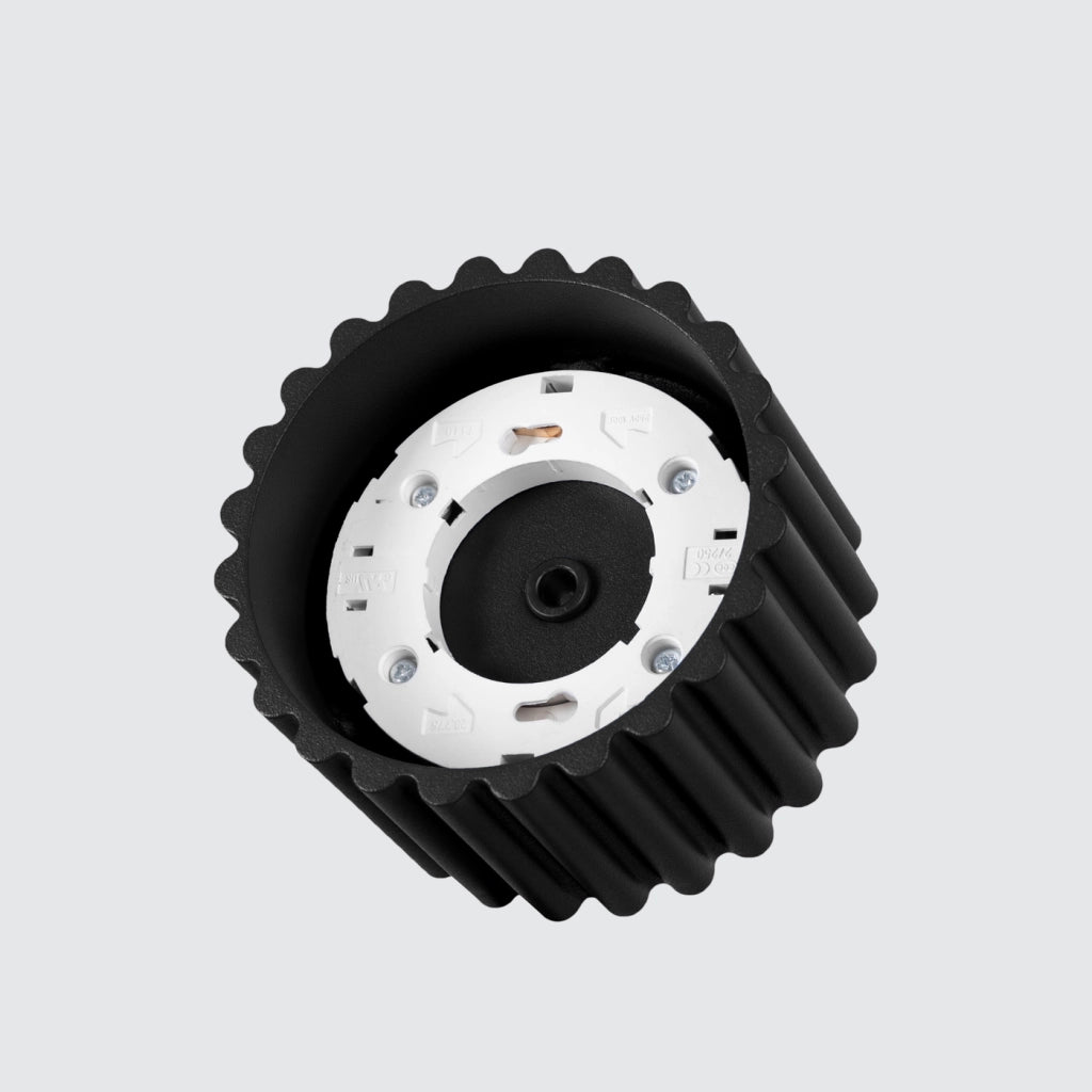 Lampada da soffitto AURA 1 nero Gx53