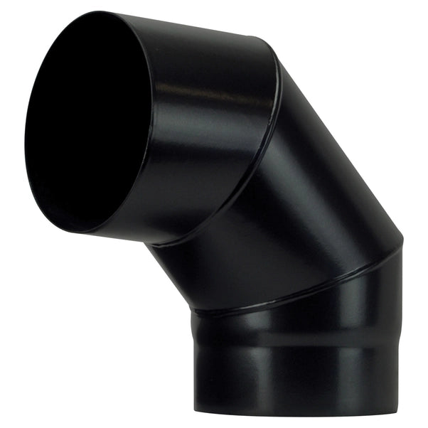 GOMITO A 90  ° PER STUFA A LEGNA 'PLUS LIGHT'  EE ? 130 mm - SAVE