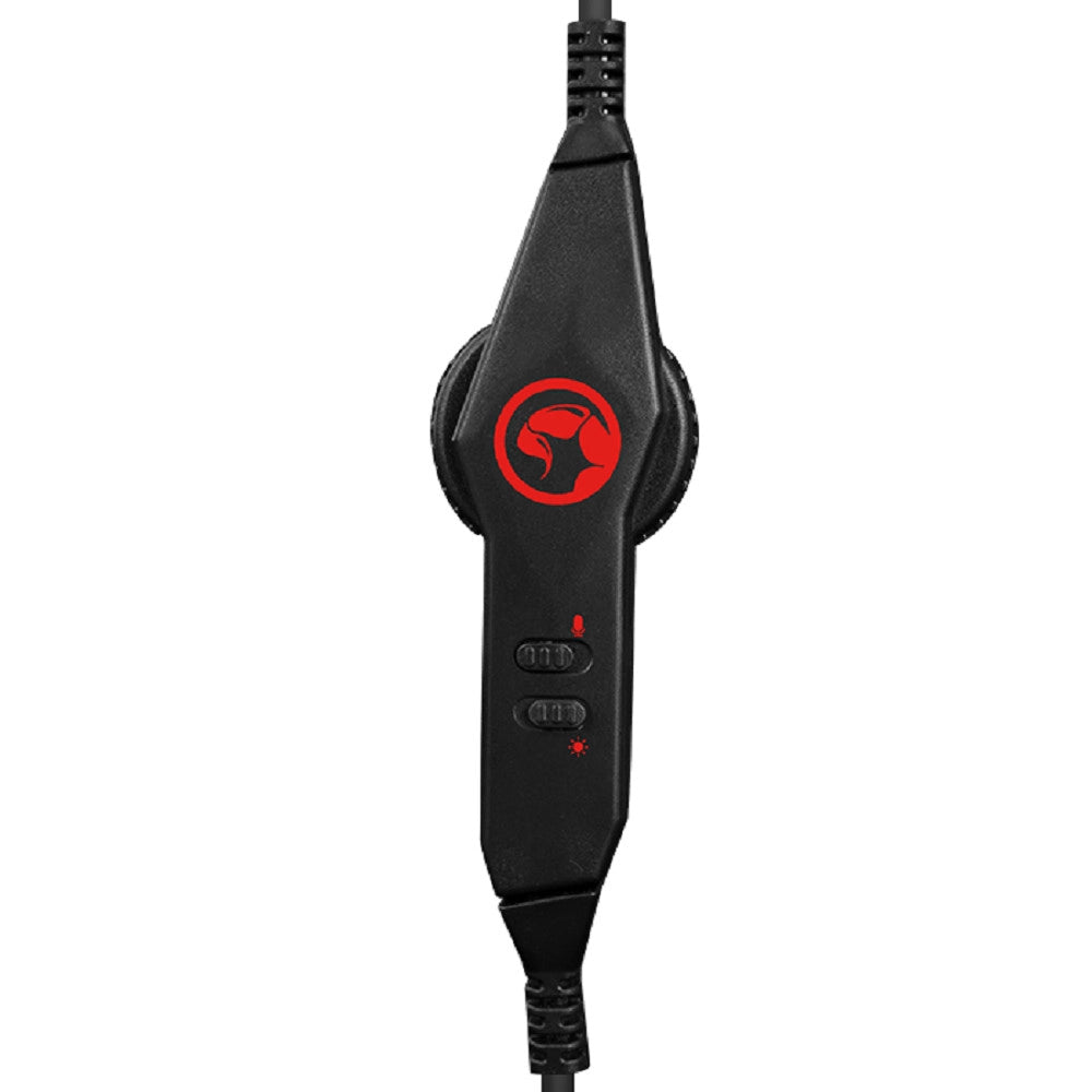 Trade Shop - Cuffie Gaming Headset Marvo Hg9032 Scorpion Usb Auricolare Microfono Pc Ps4 Xbox -
