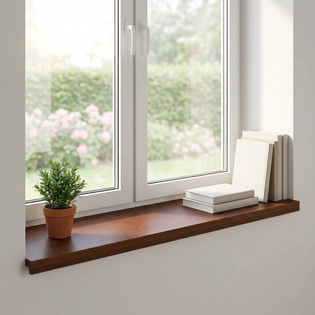 Soglie per finestre 2 pz Marrone Scuro 80 x 40 x 2 cm 42050041