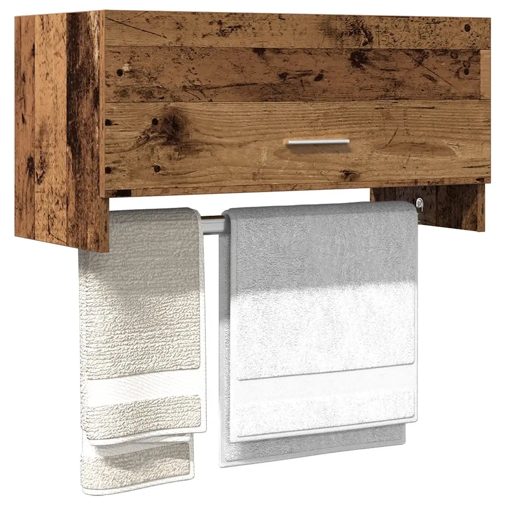 Armadio Legno Vecchio 70x32,5x35 cm in Legno Multistrato CFW1887036