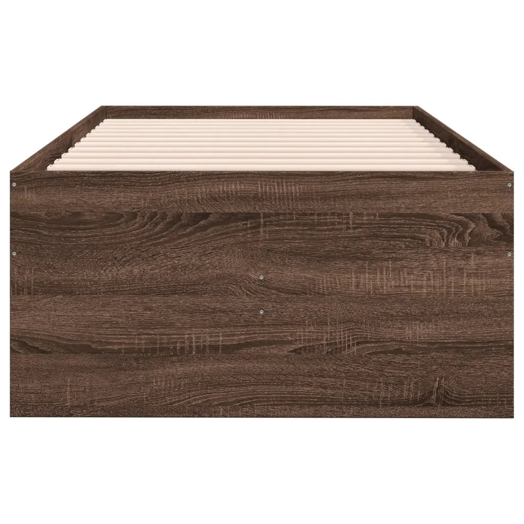 Divano Letto con Cassetti senza Materasso 90x200 cm