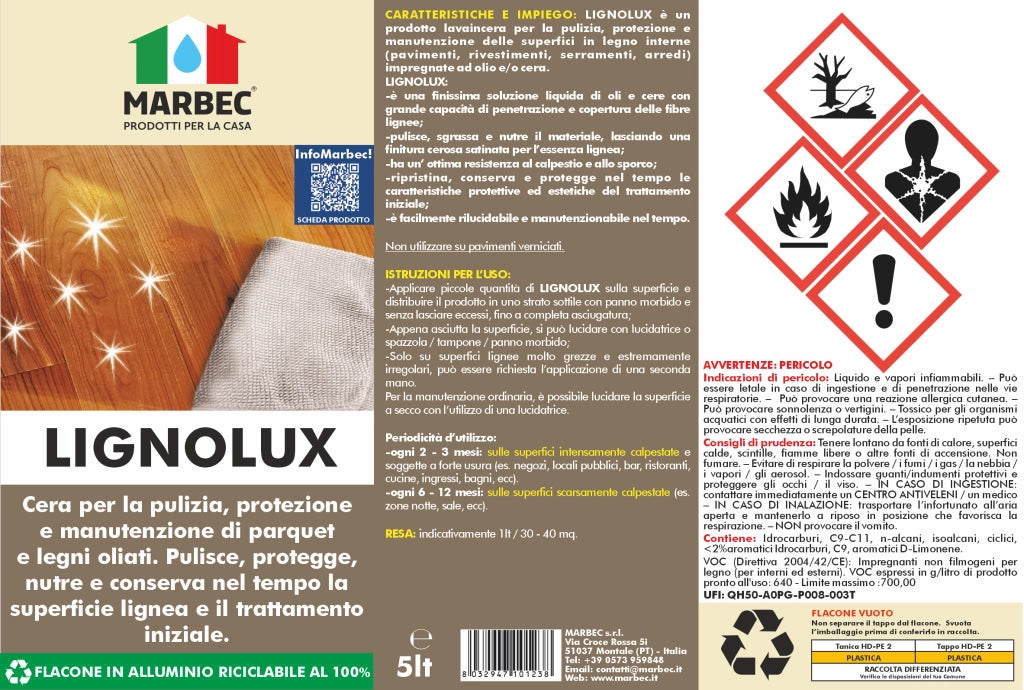 Lavaincera LIGNOLUX   5LT