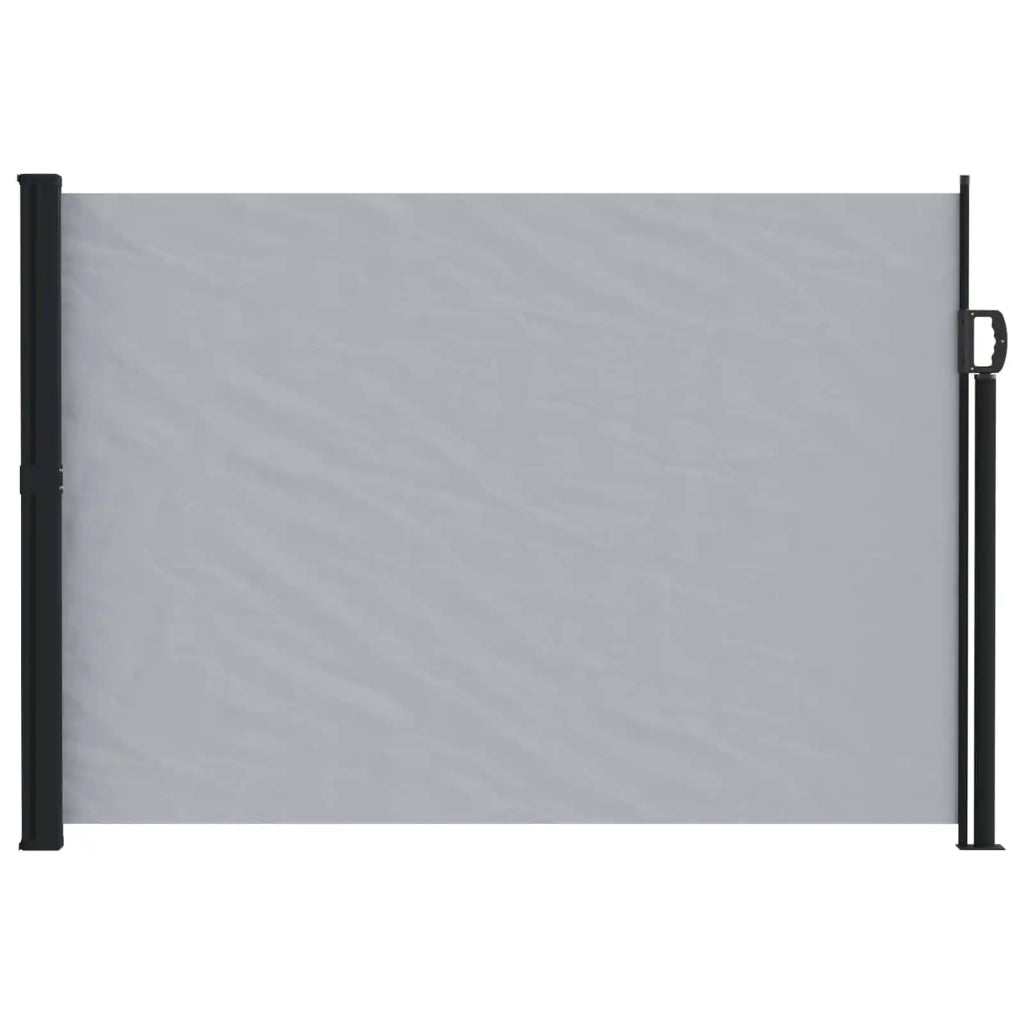 Tenda da Sole | Tenda laterale retrattile Grigio 600 x 160 cm Poliestere