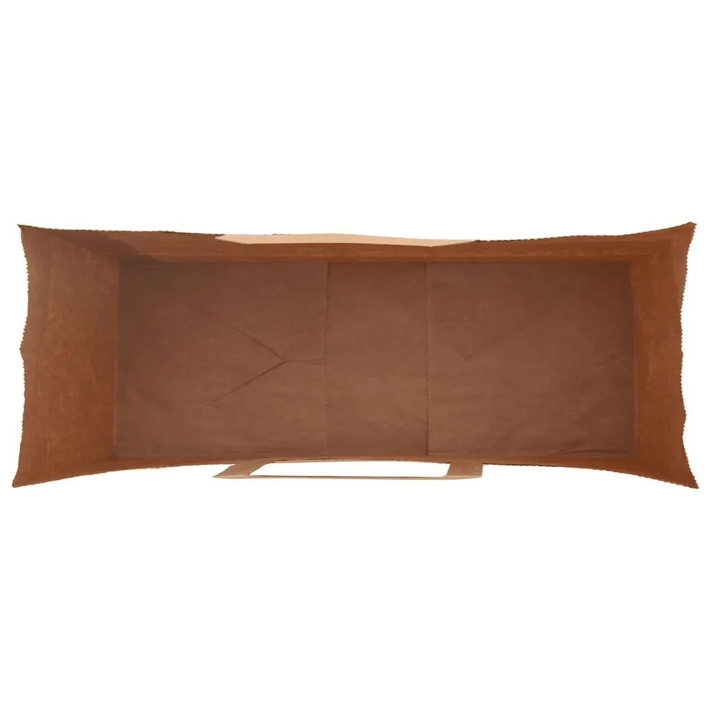 Sacchetti di Carta 50 pz con Manici Marrone 32x12x42 cm 4101802