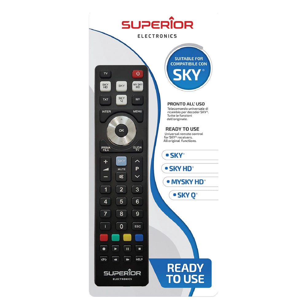 1pz telecomando compatibile per tv 'replacement sky' tipo universale cod:ferx.8072470nlm