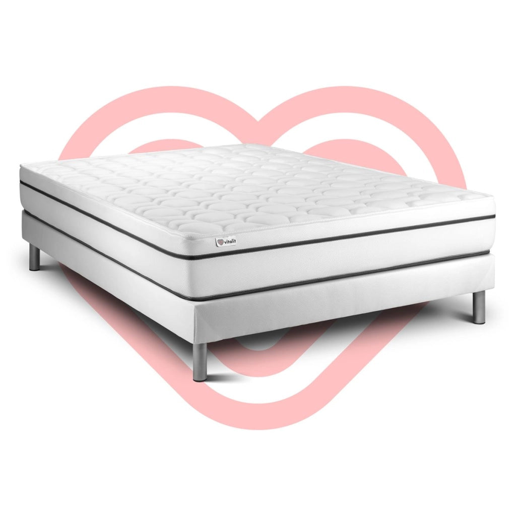 Set materasso e base 140x190 cm - Vital Spa