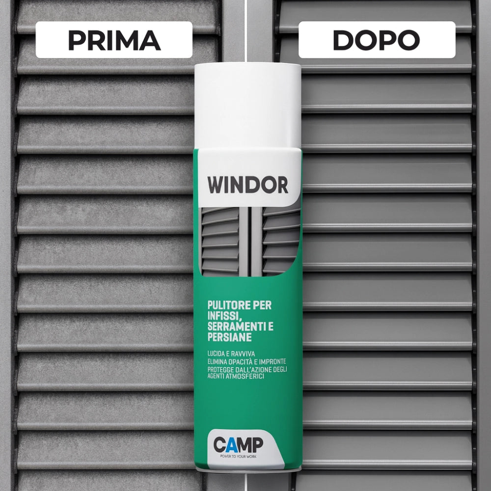 Windor spray lucida e ravviva infissi e serramenti 500 ml