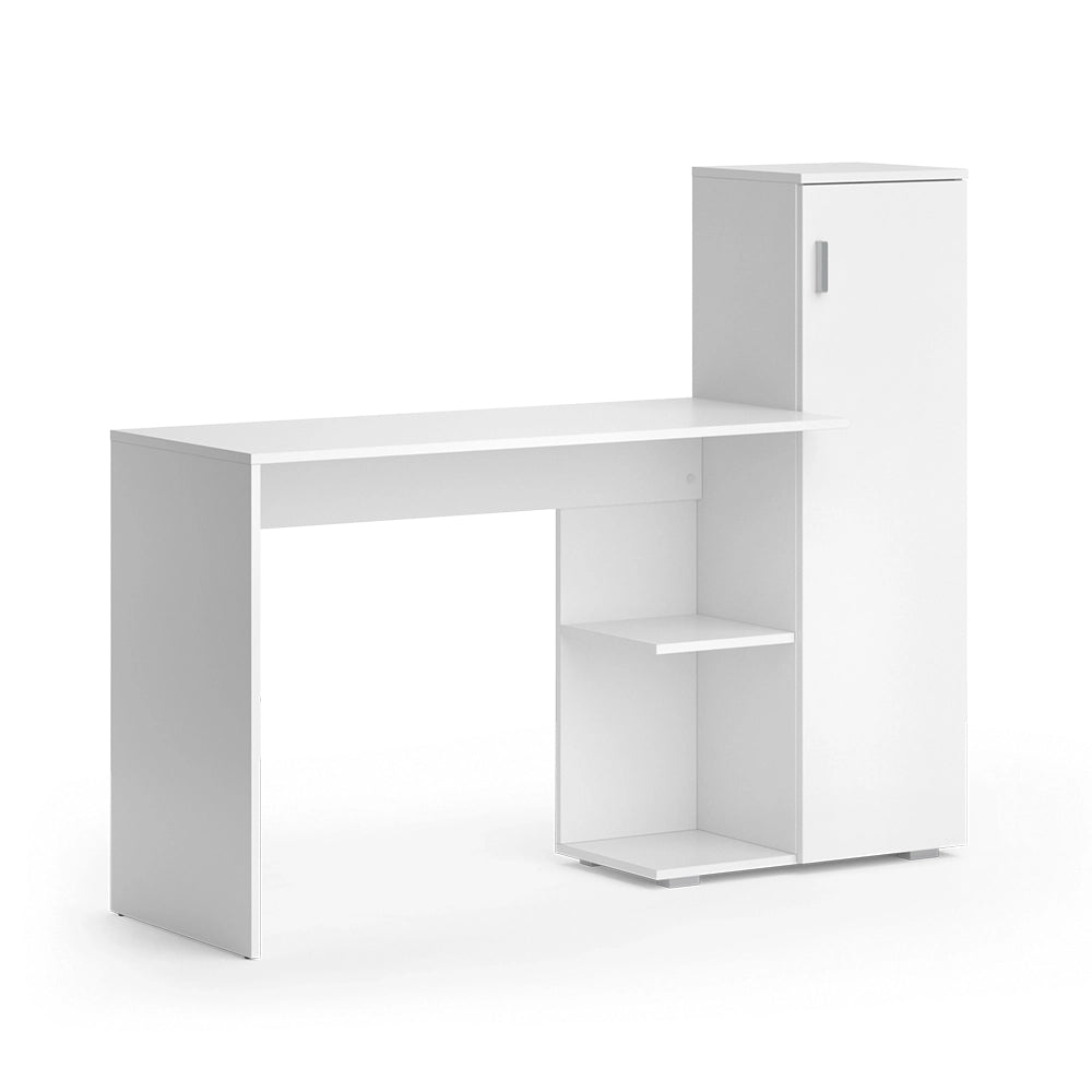 Vicco Scrivania per computer Bianco 141.2 x 45.2 cm