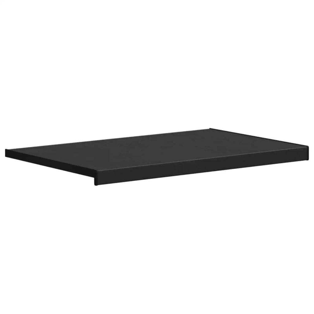 Soglia della Finestra Nero con Venature del Legno PVC 42046882