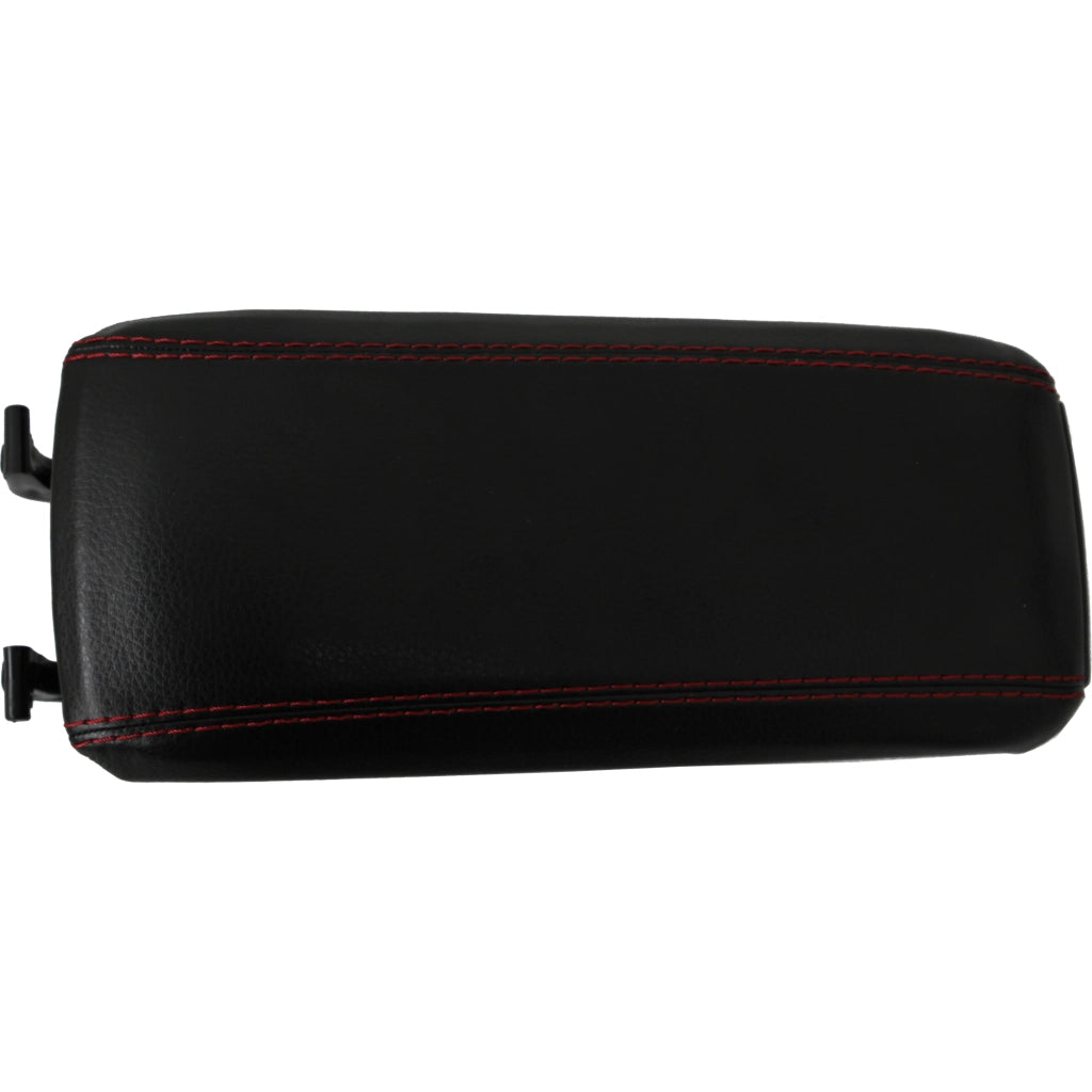[pro.tec] Coperchio in similpelle per Braccioli Centrali - nero/rosso