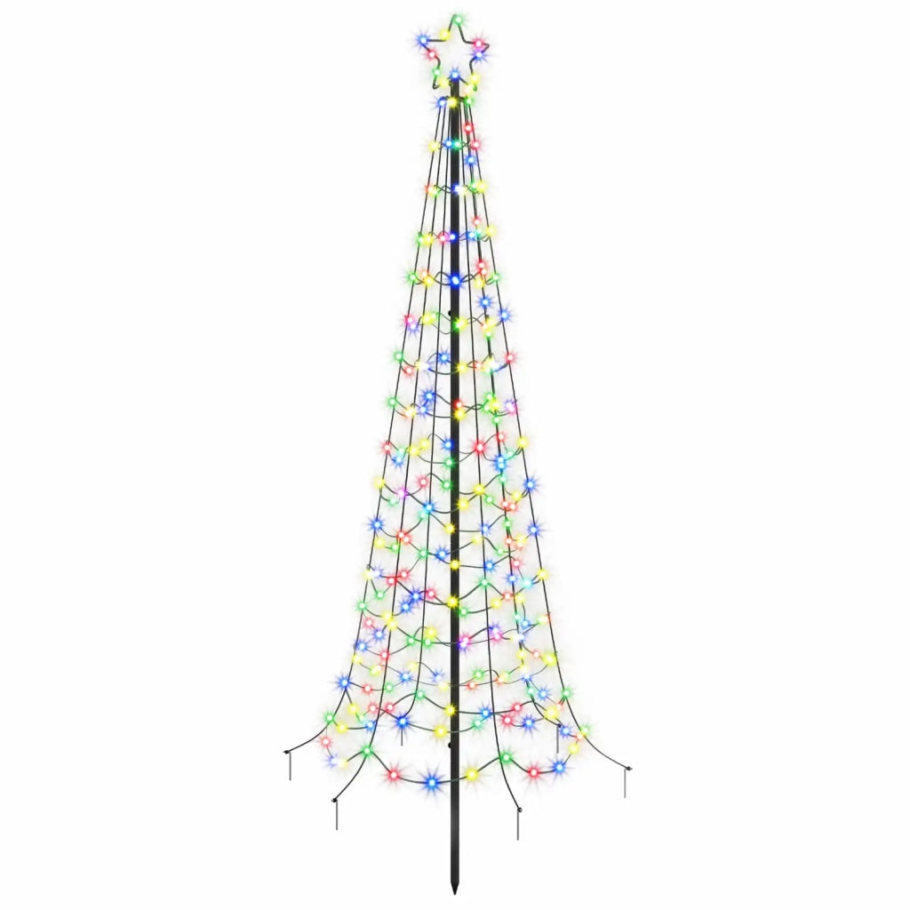 Albero di Natale a spirale LED con picchetto EKENAS 180 cm 42056588