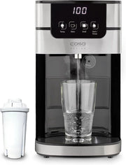 Dispensatore d'acqua calda turbo con regolazione di temperatura 70-100 °C, serbatoio acqua 4L, ideale per cucine ufficio e buffet.