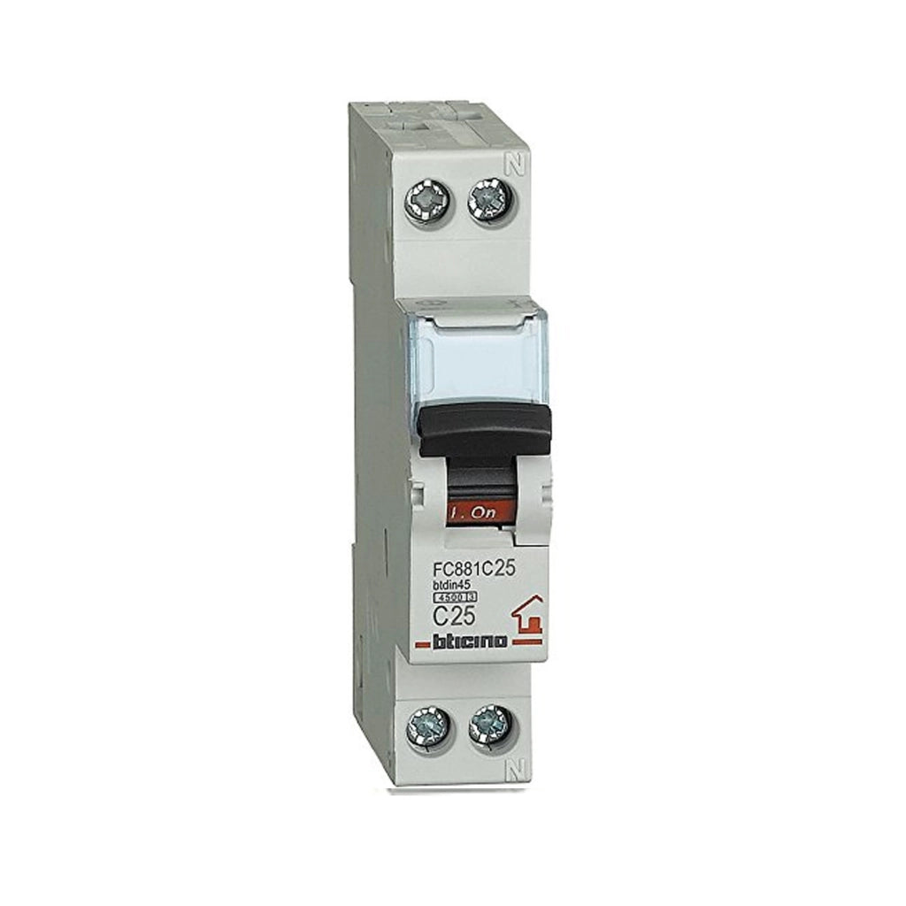 interruttore magnetotermico 1P+N SFC881C25