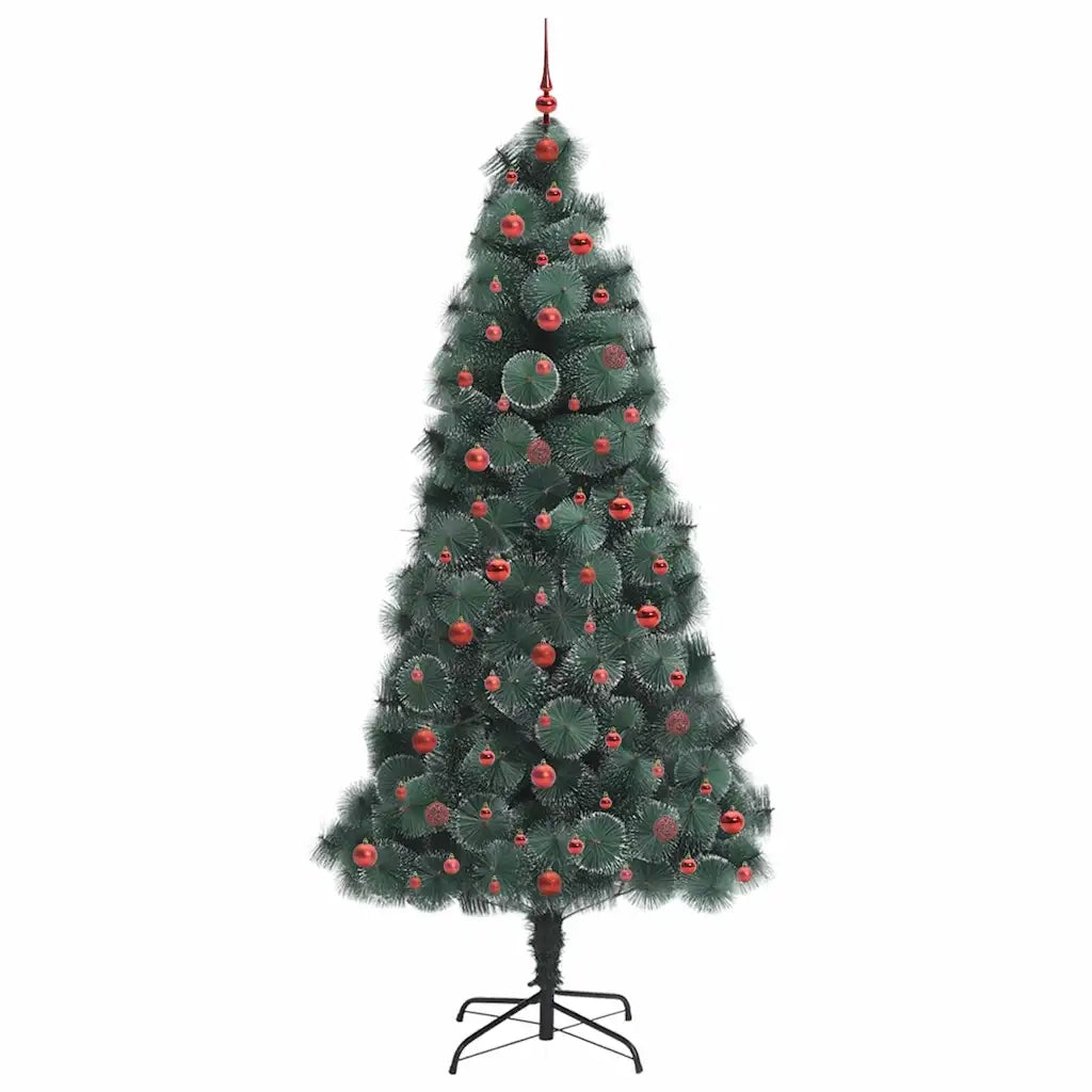 Albero di Natale artificiale pre-illuminato con set di palline 3396190