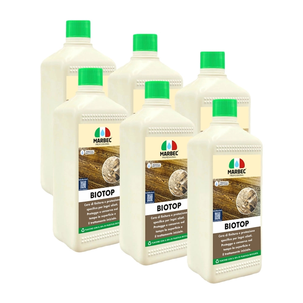 Cera per parquet BIOTOP   1LTx6Pz