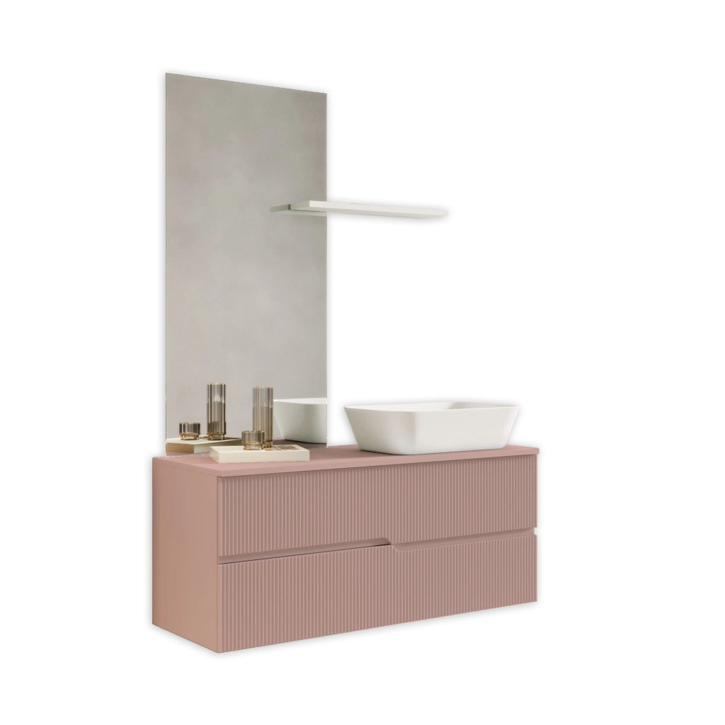 Composizione 4 pezzi VENERE rosa cipria