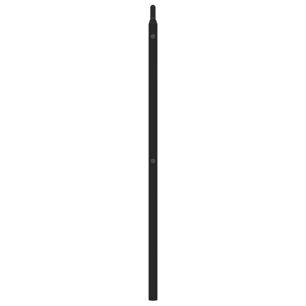Testiera di Ricambio in Metallo Nero 150 cm 373823