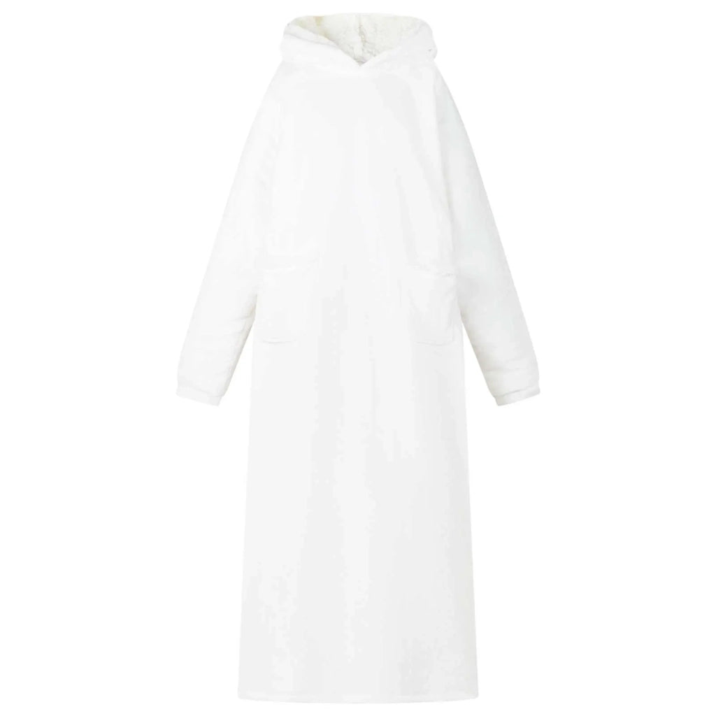 Felpa coperta Bianco L Pile e Flanella 42017208