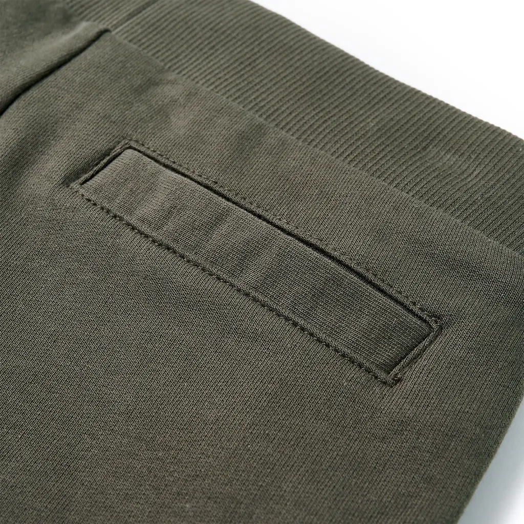 Pantaloncini per Bambini con Coulisse Cachi Scuro 128 12202