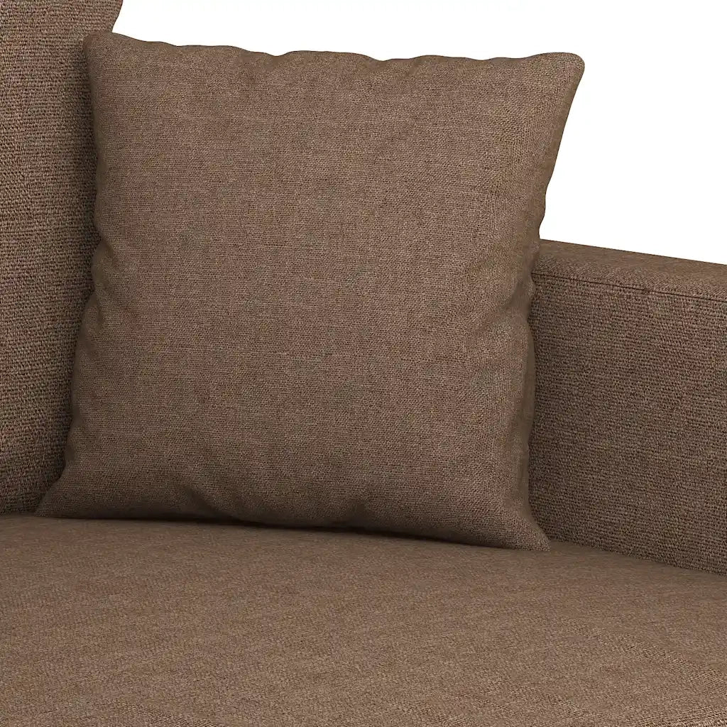 Poltrona | Sedia Relax Marrone 60 cm in Tessuto
