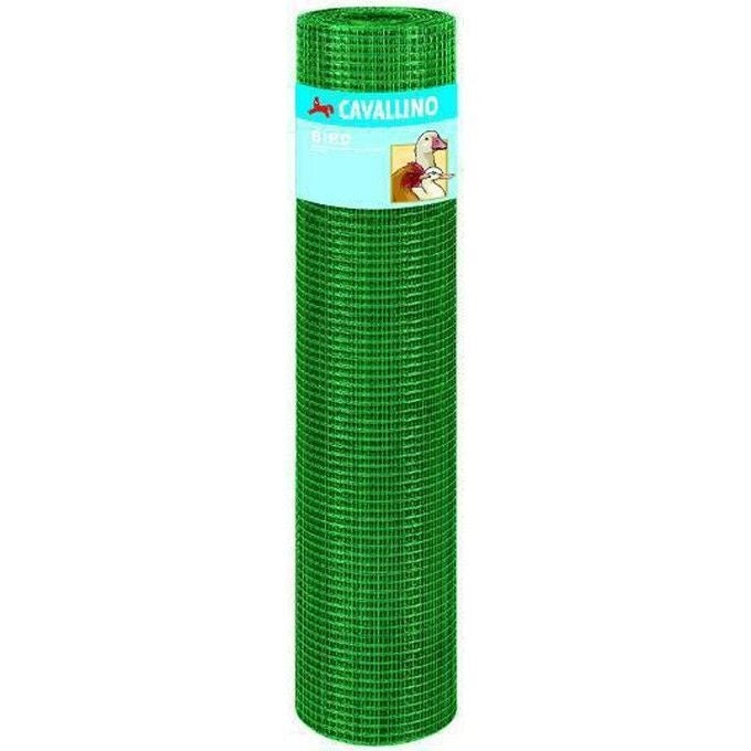 Blinky 67105 Bird Plastic Rete Metallica Plastificata Maglia 12,7x12,7 mm Filo 0,9 mm H 50 cm 5 m colore Verde
