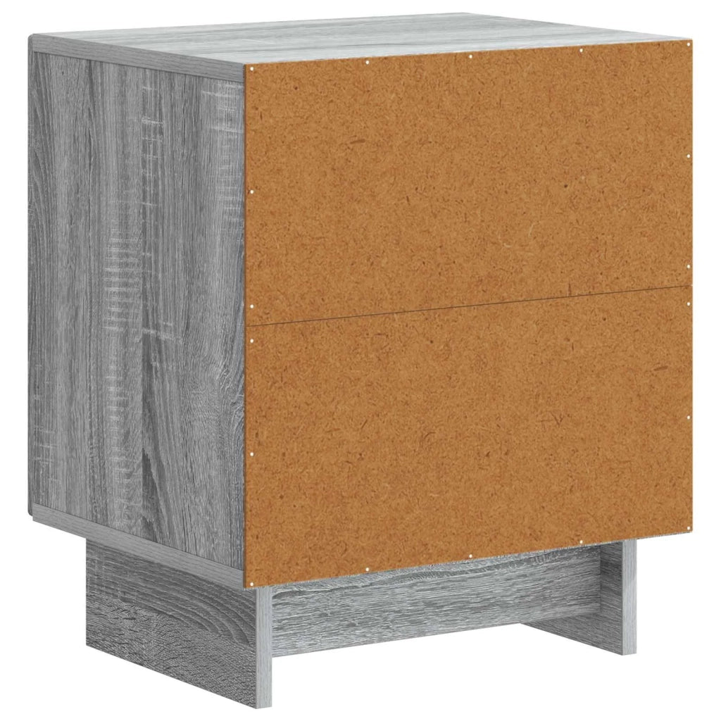 Armadio da Notte Grigio Sonoma 43 x 34,5 x 50 cm 893887