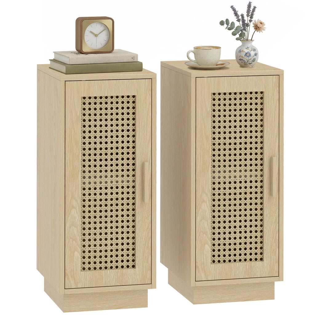 Comodino ¨C Minimal ¨C Legno Naturale 25x30x60