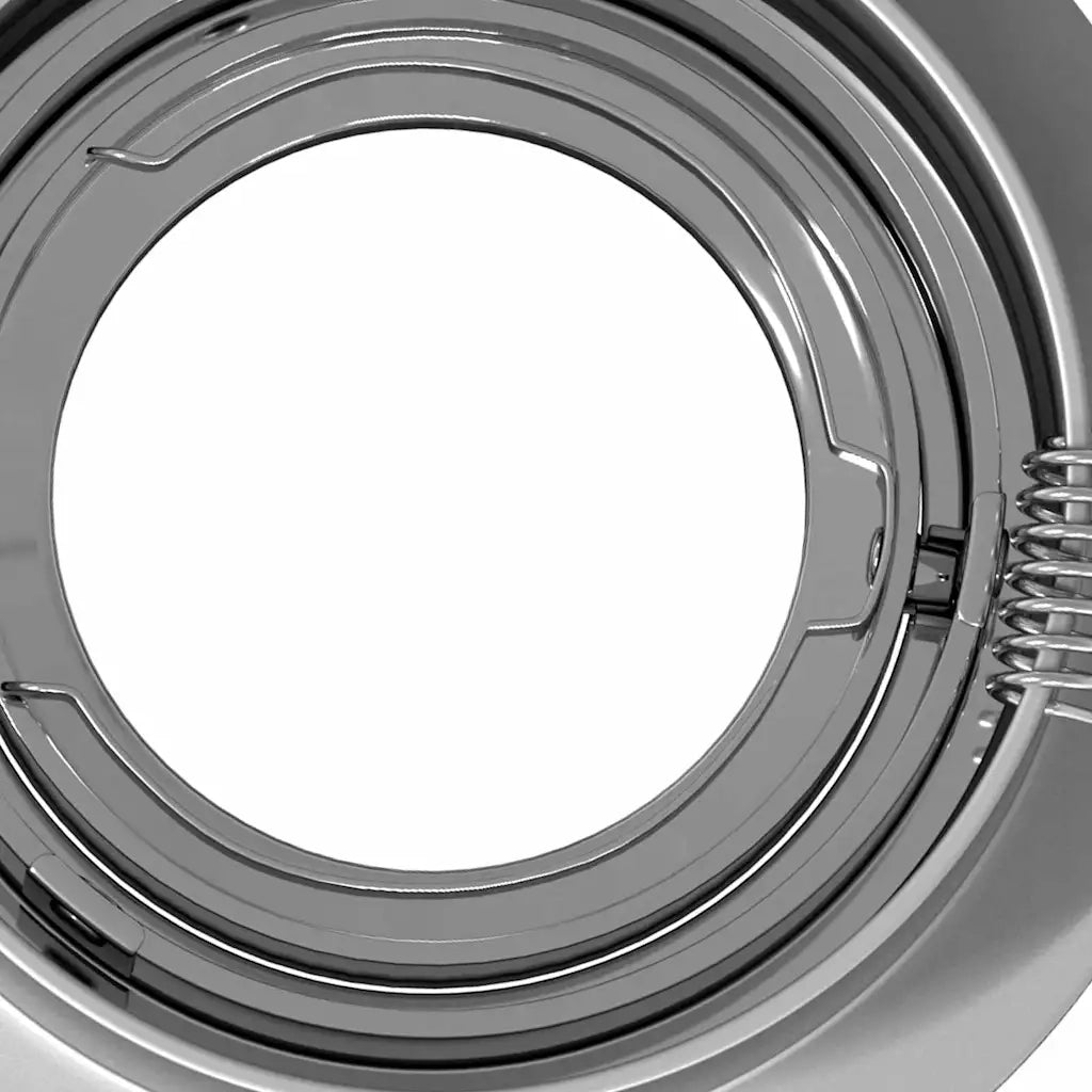 Spotlight Argento 9 x 9 x 2 cm Alluminio CFW7428372