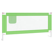 Sponda Letto di Sicurezza per Bambini Verde 190x25cm in Tessuto CFW9410000