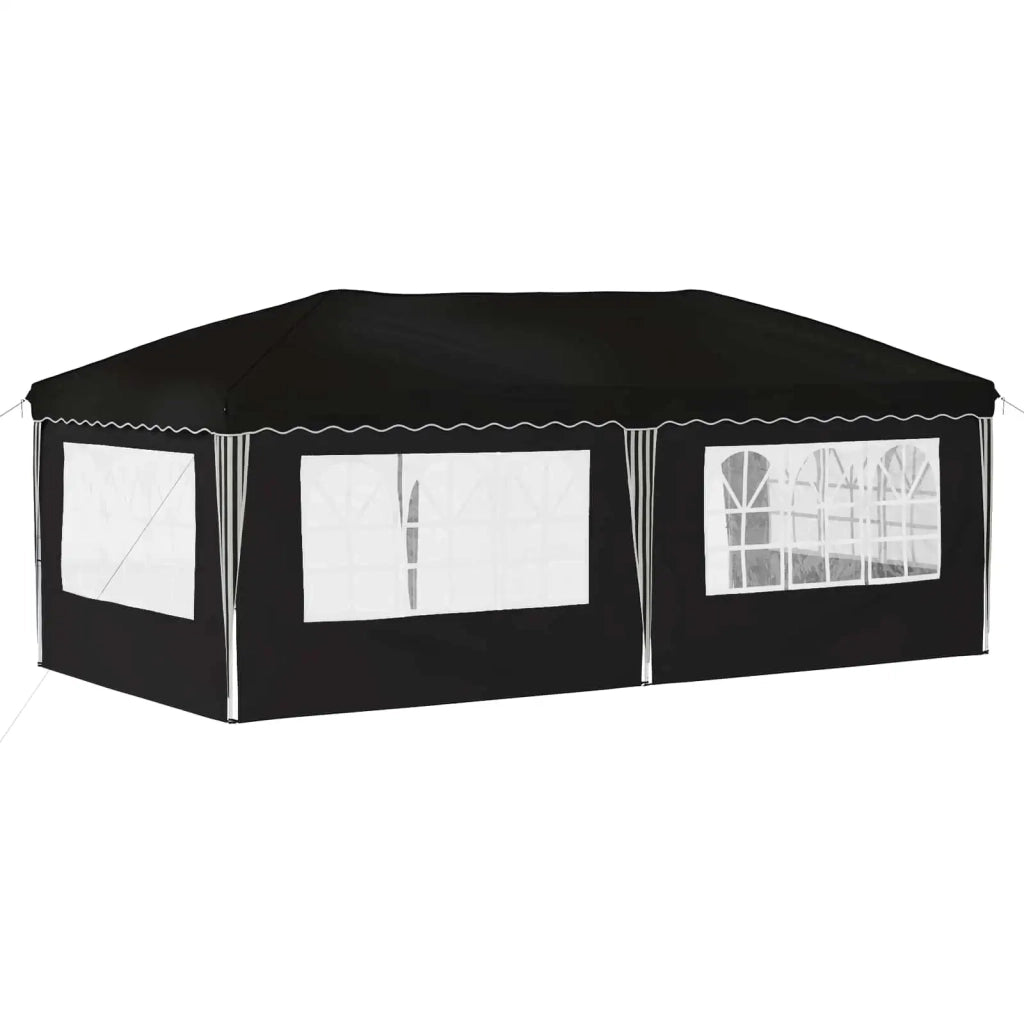 Tenda per feste a pop-up 575 x 289 x 245 cm Nero 42019799