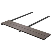 Pavimento da Deck 48 pcs Marrone Scuro WPC 3444808