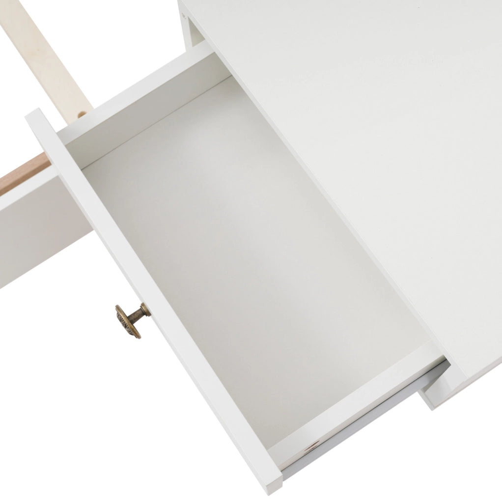 Letto matrimoniale 140 x 200 cm con 2 comodini LED e prese USB/USB-C