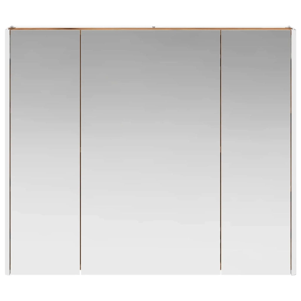 Mobiletto per specchio da bagno Legno vecchio 889269