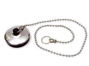 TAPPO CON CATENA A PERLINE E ANELLO- - ø mm.45.5 - 25 busta