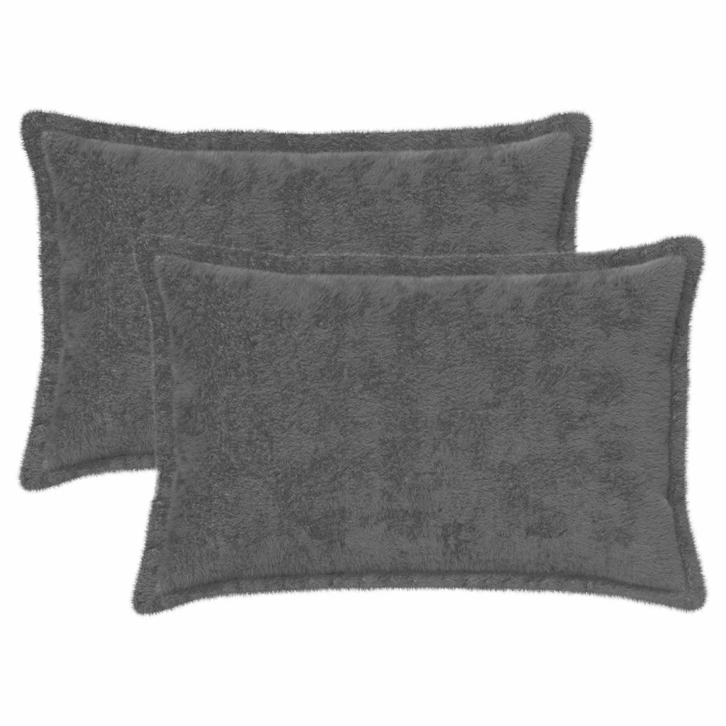 Federa 2 pz HOUTEN Grigio Scuro 30 x 50 cm 916323