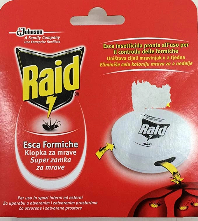 SET 2  RAID ESCA PER FORMICHE PRONTE ALL' USO