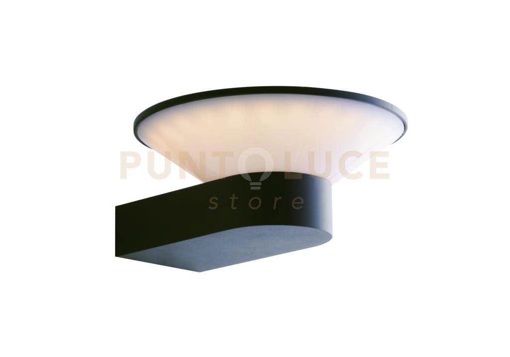 APPLIQUE LED WIZARD ANTRACITE 10W 400LM RGB+CCT IP54 WIFI 20,4X8,7CM